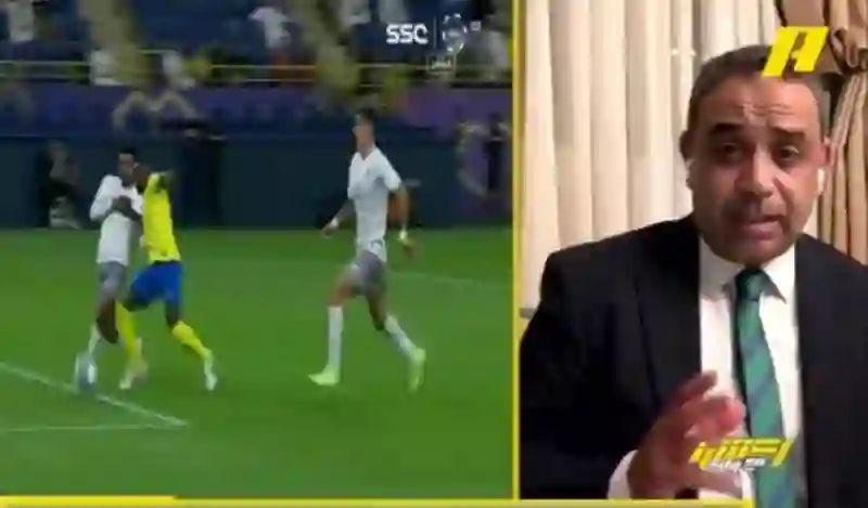 فيديو يكشف أخطاء حكم مباراة النصر والطائي 