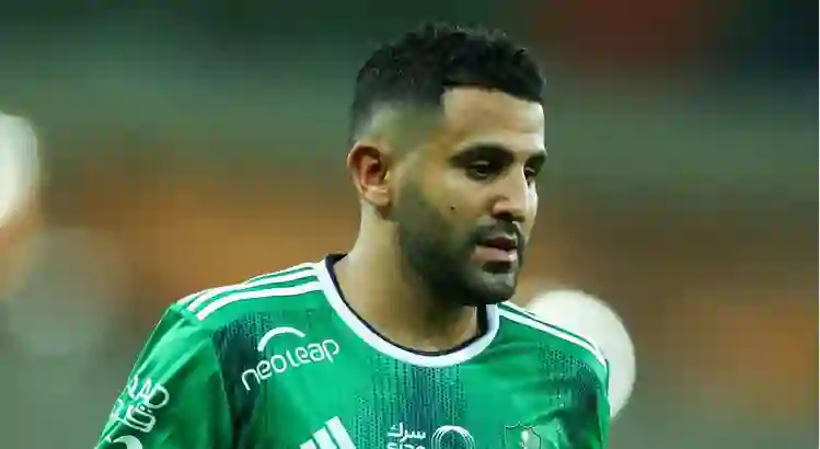 رياض محرز يحقق أول رقم قياسي له مع أهلي جدة وهذا هو إنجازه الكبير 