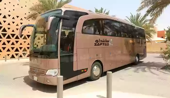 النقل الجماعي سابتكو ينشر أسعار التذاكر الجديدة بين الرياض وجدة ومكة والمدينة والطايف والدمام وتبوك وأبها من بداية يناير 2025
