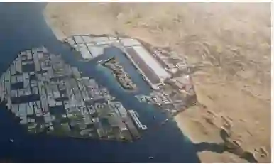 الكشف عن الموقع الحقيقي لمدينة نيوم في السعودية والكشف عن حدودها الجغرافية في شكلها النهائي 