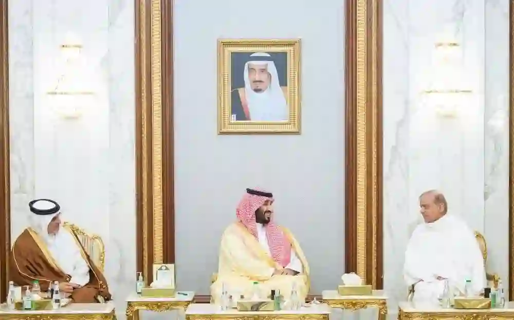 هذا ما قاله ولي العهد لرئيس وزراء باكستان قبل مغادرته المملكة 
