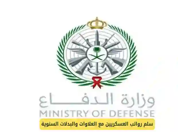 سلم رواتب العسكريين الجديد في السعودية بعد تطبيق العلاوة وتاريخ بداية صرف الرواتب الجديدة مع العلاوات 