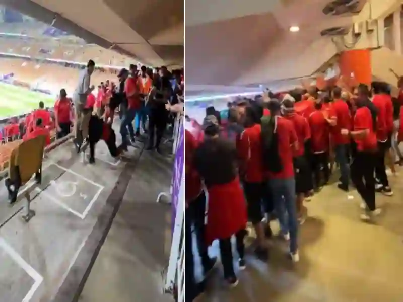 فيديو جماهير الأهلي المصري تجتاح مدرجات استاد مدينة الملك عبد الله في جدة قبل المواجهة مع الاتحاد 