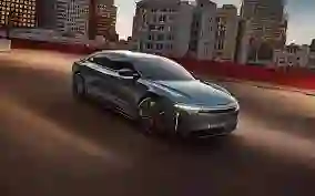 أسرع سيارة كهربائية بالعالم.. سعر ومواصفات سيارة لوسيد إير سافير 2024 Air Sapphire 