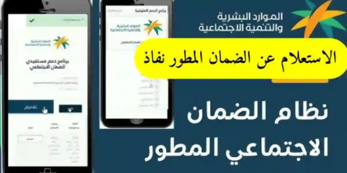 استعلام عن الضمان المطور بالنفاذ sbis.hrsd رابط الاستعلام وخطواته 1445
