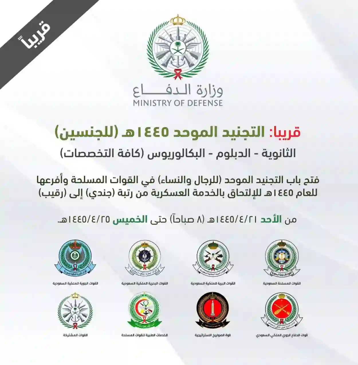 دليل التسجيل في التجنيد الموحد 1445 الرواتب والمميزات والشروط والأوراق المطلوبة 