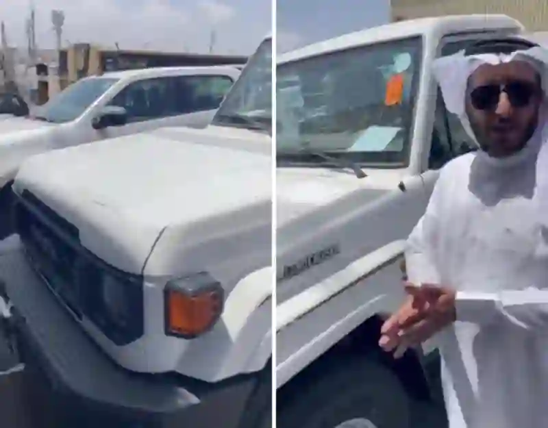فيديو سيارات وهدايا ثمينه لسائق الشيول الذي أنقذ 4 شباب من السيل 